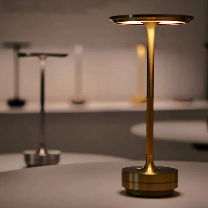 Lampada da Tavolo di Design Oris™ – Ricaricabile, Dimmerabile, USB-C