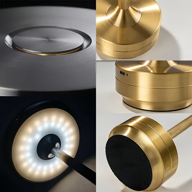 Lampada da Tavolo di Design Oris™ – Ricaricabile, Dimmerabile, USB-C