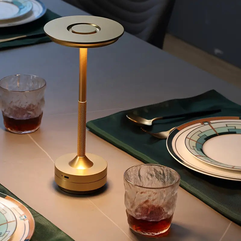 Lampada da Tavolo di Design Oris™ – Ricaricabile, Dimmerabile, USB-C