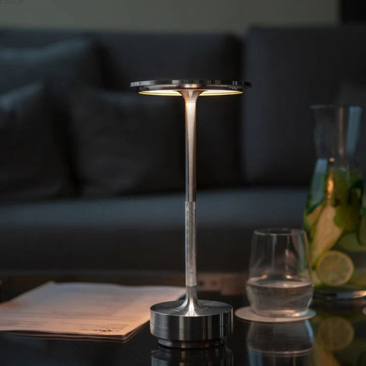 Lampada da Tavolo di Design Oris™ – Ricaricabile, Dimmerabile, USB-C